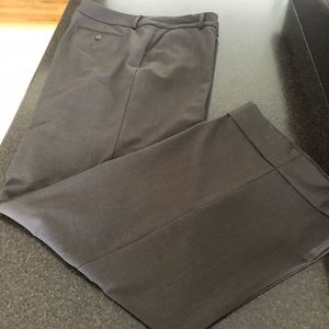 NY & Co brown slacks. Plus Sz 16